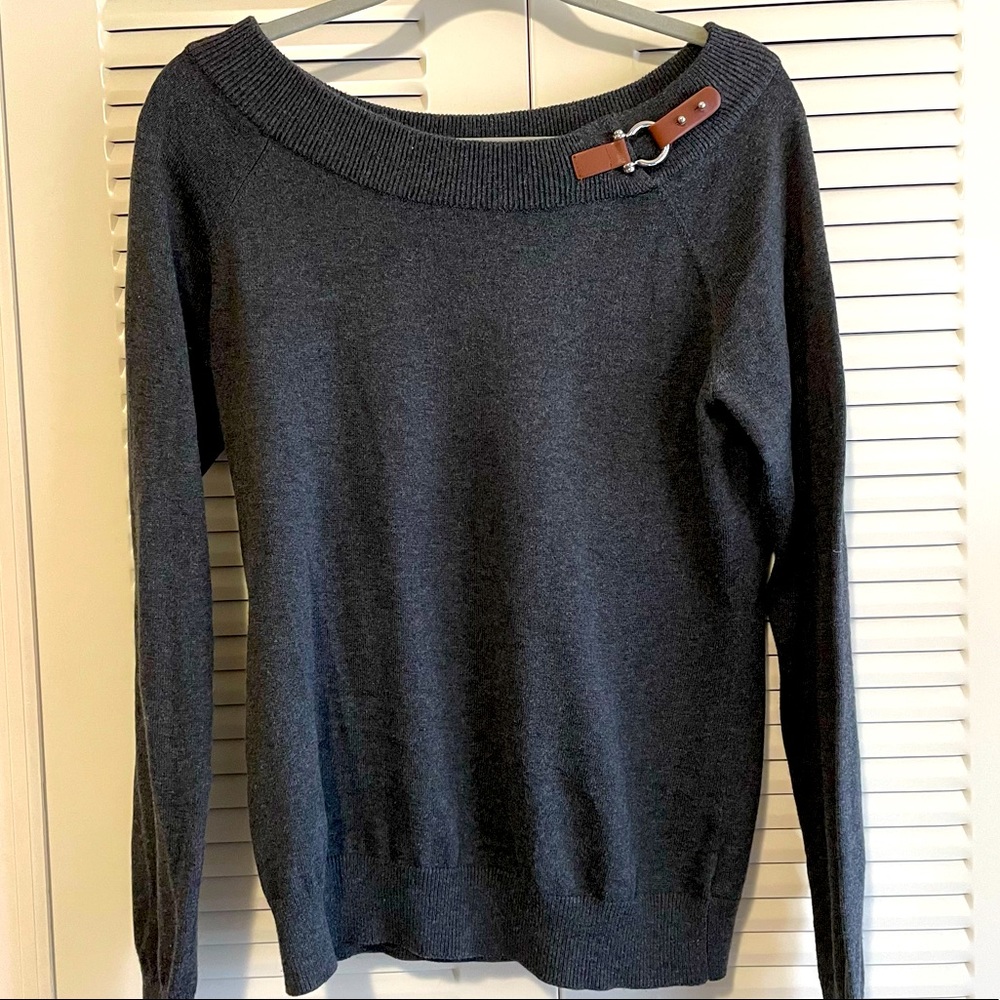 Ralph Lauren Wide-Neck Sweater